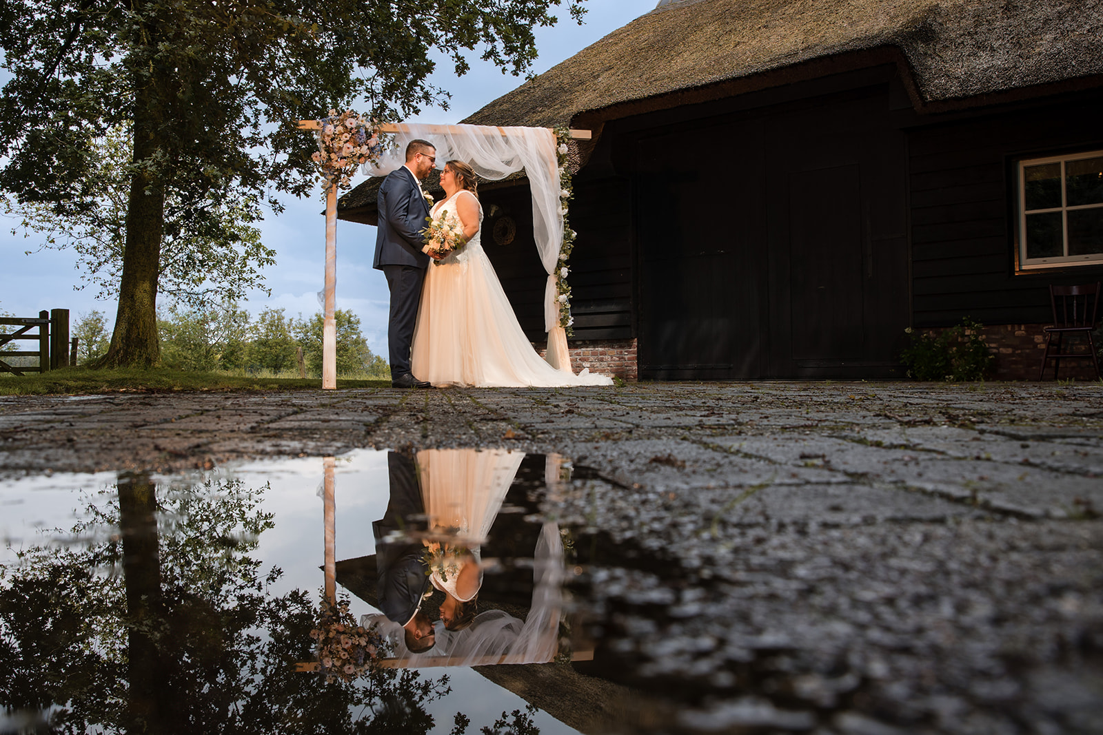 Trouwfoto uit het portfolio van Mark van Dis